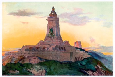 Monument till Kaiser Wilhelm I, 1897, 1900 av Unger