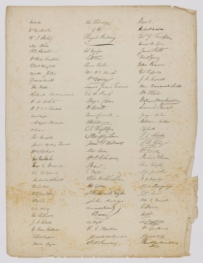 Kungliga Akademiens bibliotek (sida ur bok) av Unidentified (European)