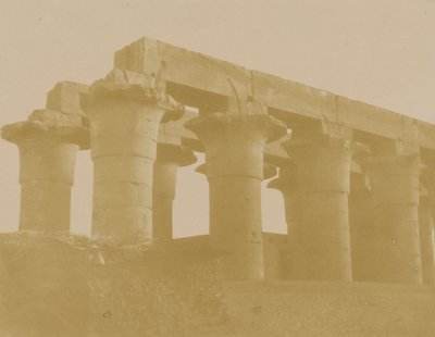 Colonnade, Luxor av Unidentified