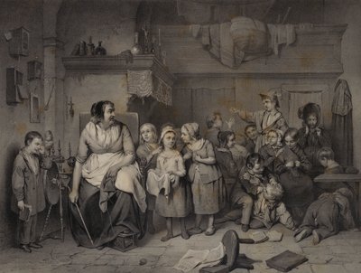 Holländska skolan av Unidentified