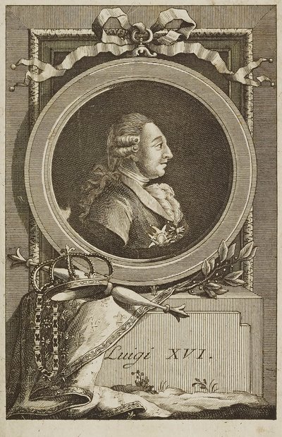 Ludvig XVI av Unidentified