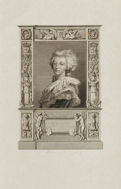 Marie Antoinette av Unidentified