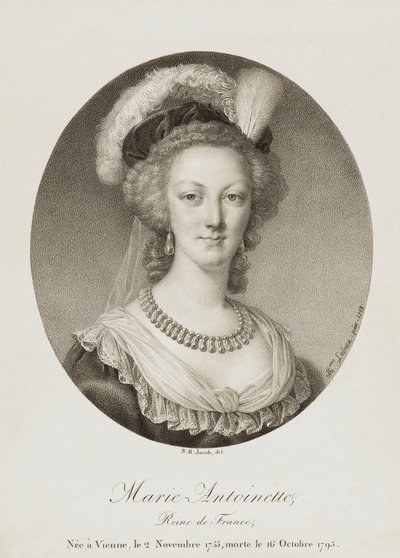 Marie Antoinette av Unidentified