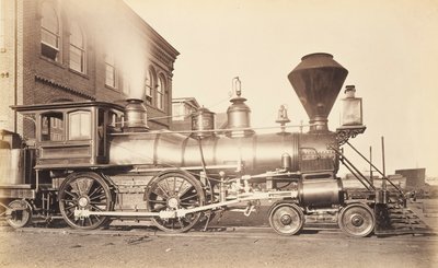 [Lok från Pennsylvania Railroad vid reparationsanläggning i Altoona] av Unidentified