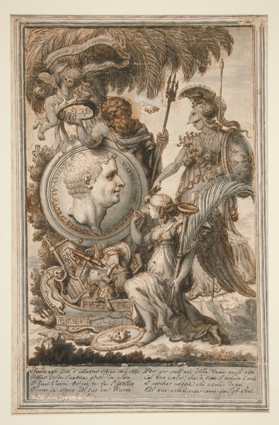 Allegori till Antonio Vainis ära av Unknown