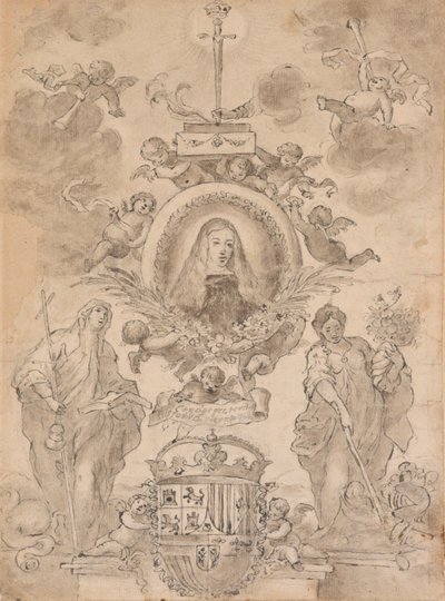 Allegori över Karl II av Spanien av Unknown