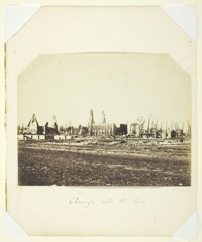 Chicago efter branden av Unknown