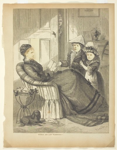 General och Mrs George Washington av Unknown