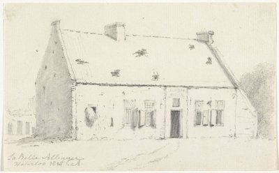 Huis La Belle Alliance La Belle Alliance / Waterloo 1815 (titel på objekt) av Unknown