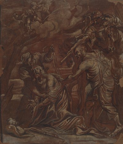 Sankt Jakob den Störres martyrskap av Unknown