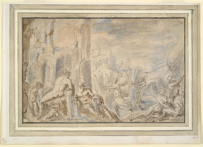 Pan och Syrinx av Unknown