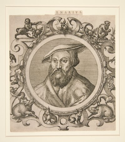 Porträtt av Carnarius(?) av Unknown