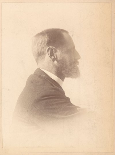 Porträtt av Frederick B. Schell, från albumet [Sydney, Australien] av Unknown