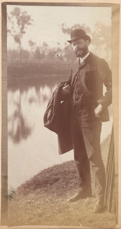 Porträtt av Frederick B. Schell, från albumet [Sydney, Australien] av Unknown
