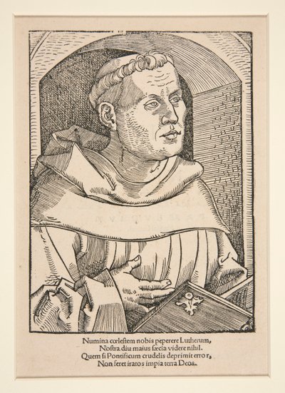 Porträtt av Martin Luther av Unknown