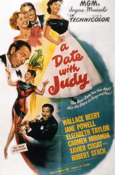 Affisch för A Date with Judy, 1948 av Unknown