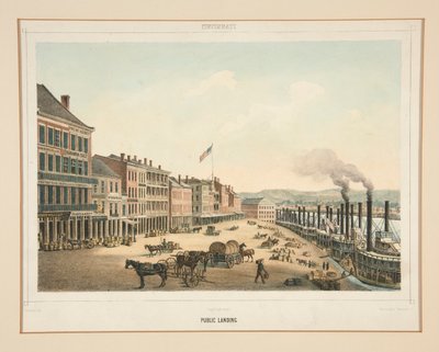 Offentlig landning, Cincinnati av Unknown