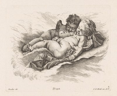 Slapende putti Putti (serietitel) av Unknown