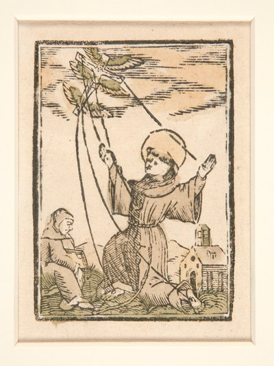 St Francis av Assisi tar emot Stigmata av Unknown