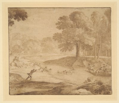 Stag Hunt av Unknown