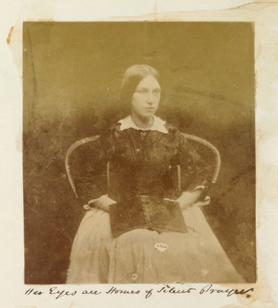 Utan titel (Hennes ögon är hem för stilla bön) av Unknown