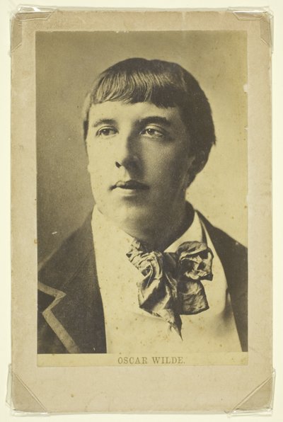Utan titel (Porträtt av Oscar Wilde som ung man) av Unknown
