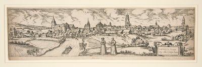 Utan titel (Schloss Lienhart, etc. LAUGENs stadsbild) av Unknown