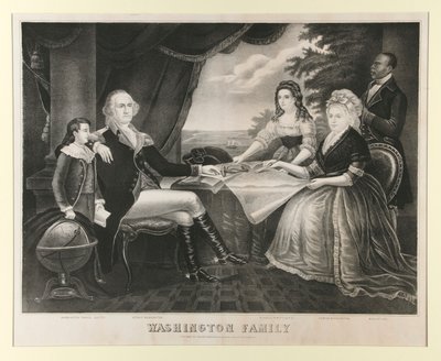 Washington familj av Unknown