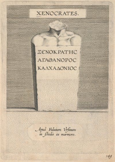 Xenokrates av Unknown