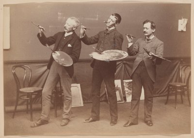 , från ett album med porträtt av Unknown