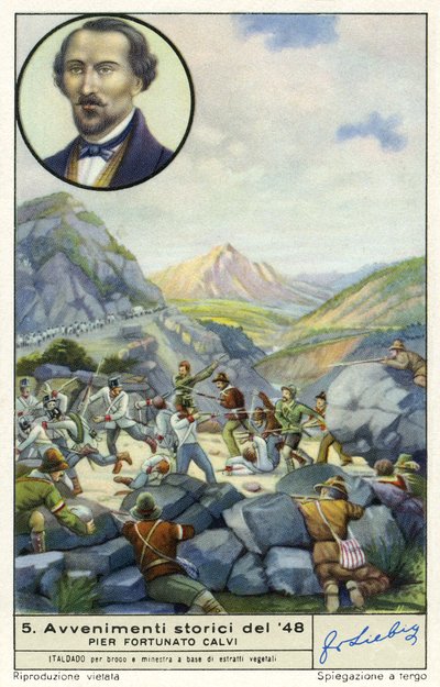 1848 Italienska revolutionen av Unknown artist