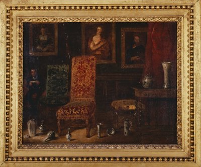 1800-talsinteriör av Unknown artist