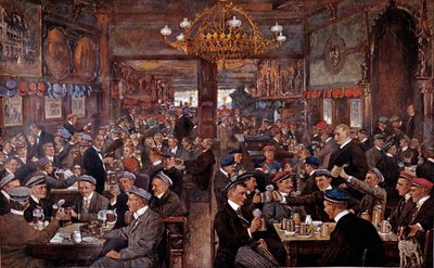 Ett bryggeri i Leipzig (Tyskland) av Unknown Artist