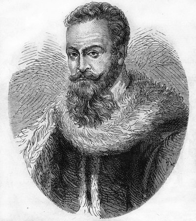 Achilles de Harlay (1536-1619), ordförande för Parisparlamentet. av Unknown artist