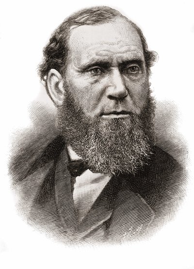 Allan Pinkerton (1819-1884), amerikansk detektiv av skotskt ursprung. av Unknown artist