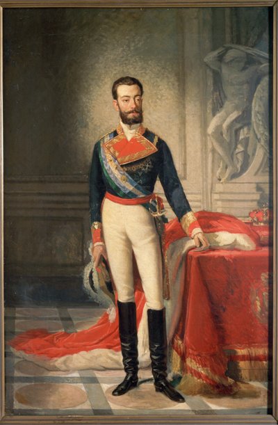 Amadeus I av Savojen (målning på duk) av Unknown Artist