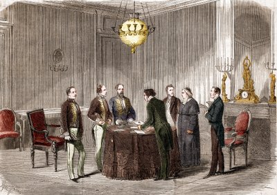 Annexering av Savojen till Frankrike av Unknown artist