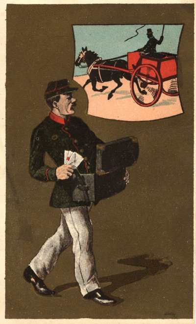 Anonym kromolitografi, sent 1800-tal. av Unknown artist