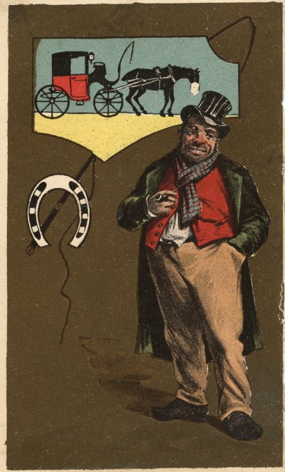 Anonym kromolitografi, sent 1800-tal. av Unknown artist