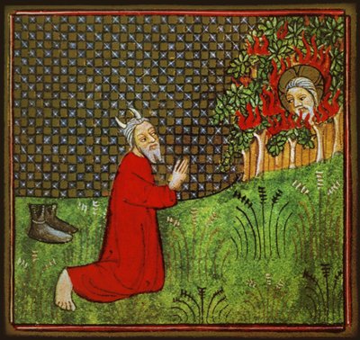 Uppenbarelse från den brinnande Roveto av Unknown artist