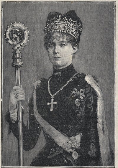 Ärkehertiginna Margarethe Klementine av Österrike - Margaret Clementine Marie av Österrike 1870-1955 Ärkehertiginna av Österrike - gravyr av 1892 av Unknown artist