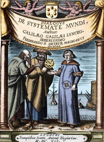 Aristoteles, Ptolemaios och Nicolaus Copernicus (Nicolaus Copernicus av Unknown artist