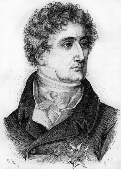 Armand Emmanuel du Plessis (1766-1822), hertig av Richelieu, fransk politiker. av Unknown artist