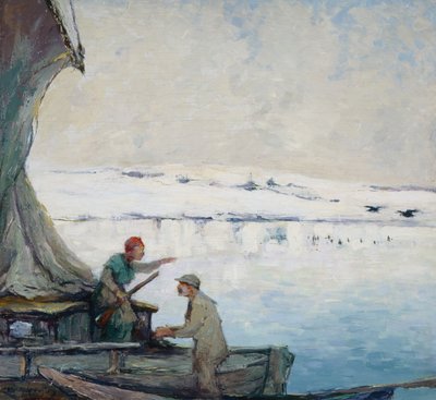 Alkor vid fjorden av Unknown Artist