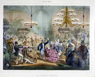 Bal i Vinterträdgården av Unknown artist