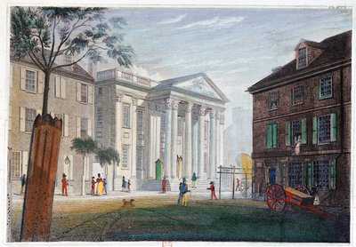 Bankverksamhet i Philadelphia av Unknown artist