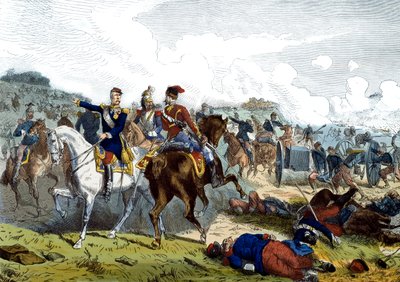 Slaget vid Reichshoffen eller Woerth, 6 augusti av Unknown artist