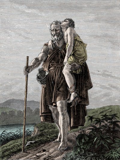 Belisarius - den bysantinske generalen Belisaire (Flavius ​​​​Belisarius, 500-565) av Unknown artist
