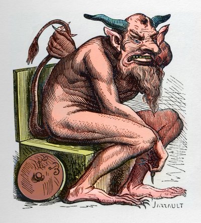 Belphegor, illustration från 