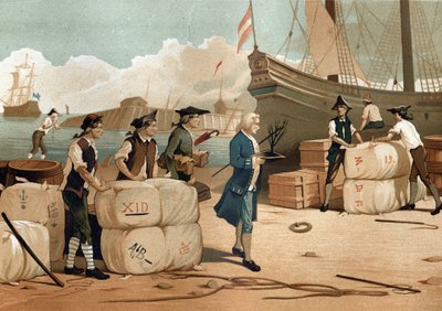 Bernard de Jussieu (1699-1777), fransk botaniker, efter att ha tagit tillbaka cederfoten från England 1734. av Unknown artist